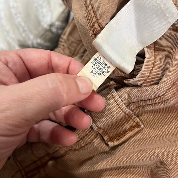 Old Navy Balloon Cargo Pants Size XL High Rise Brown Utility - Picture 4 of 9